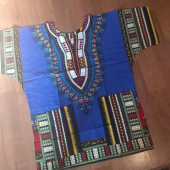 Colorful African dashiki Top - Picture 4 of 6